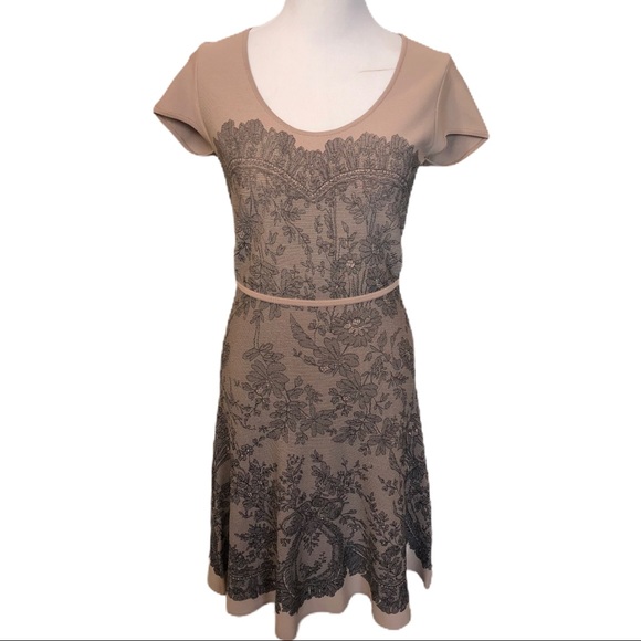 BCBGMAXAZRIA Mona Fit & Flare A-Line Dress - Picture 5 of 7